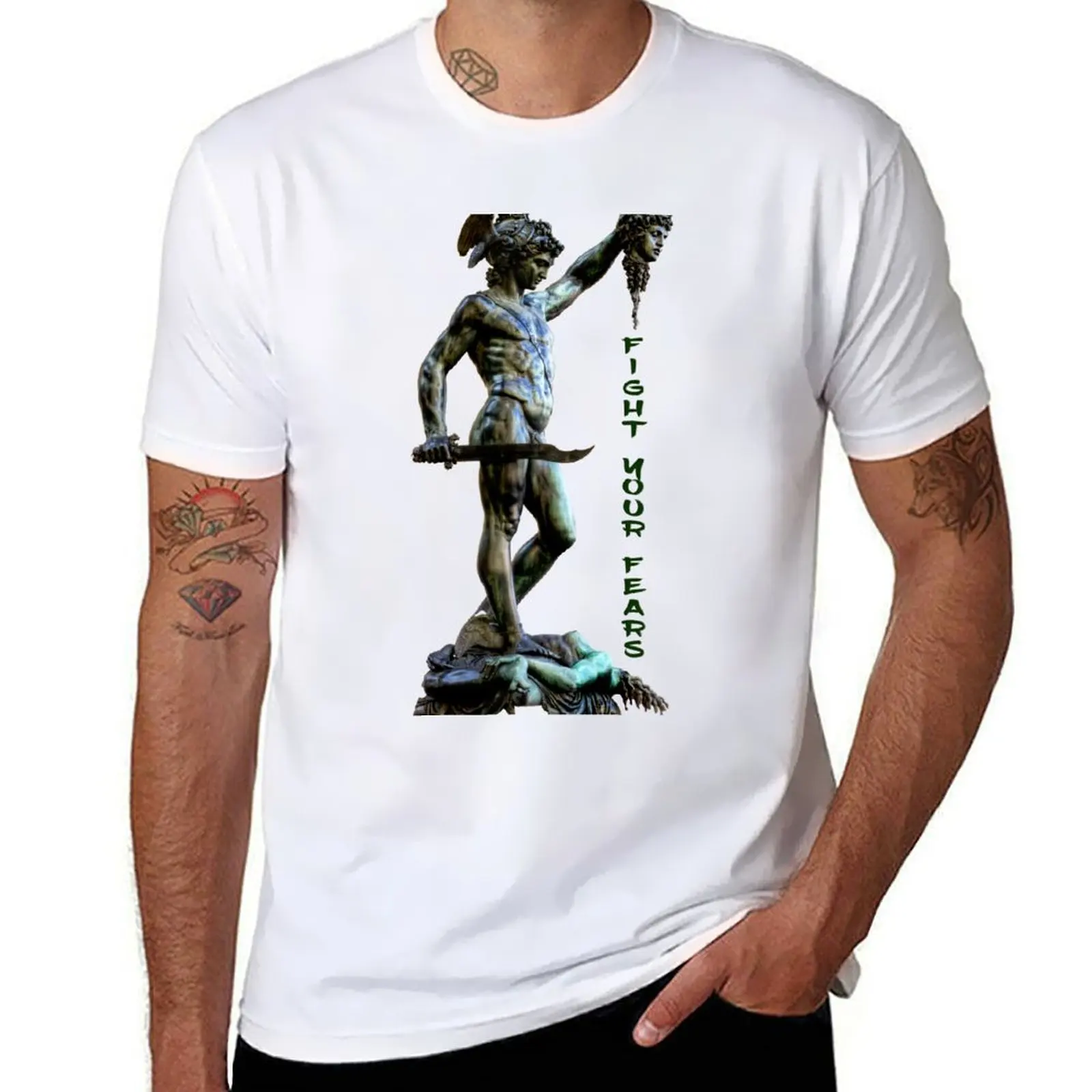 

Fight your Fears T-Shirt t shirt personalised t shirt man plain T-Shirt