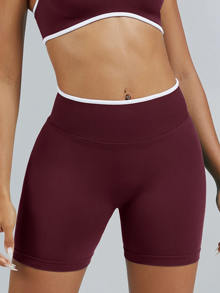 AliExpress Seamless Yoga Shorts Women Sports Shorts Gym Workout Shorts High Waist Push Up Fitness Impact Sports Shorts Cycling Shorts Tight