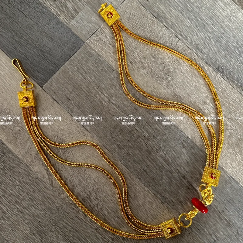 

Китайский тибетский сплав в этническом стиле Su поясная цепочка аксессуары