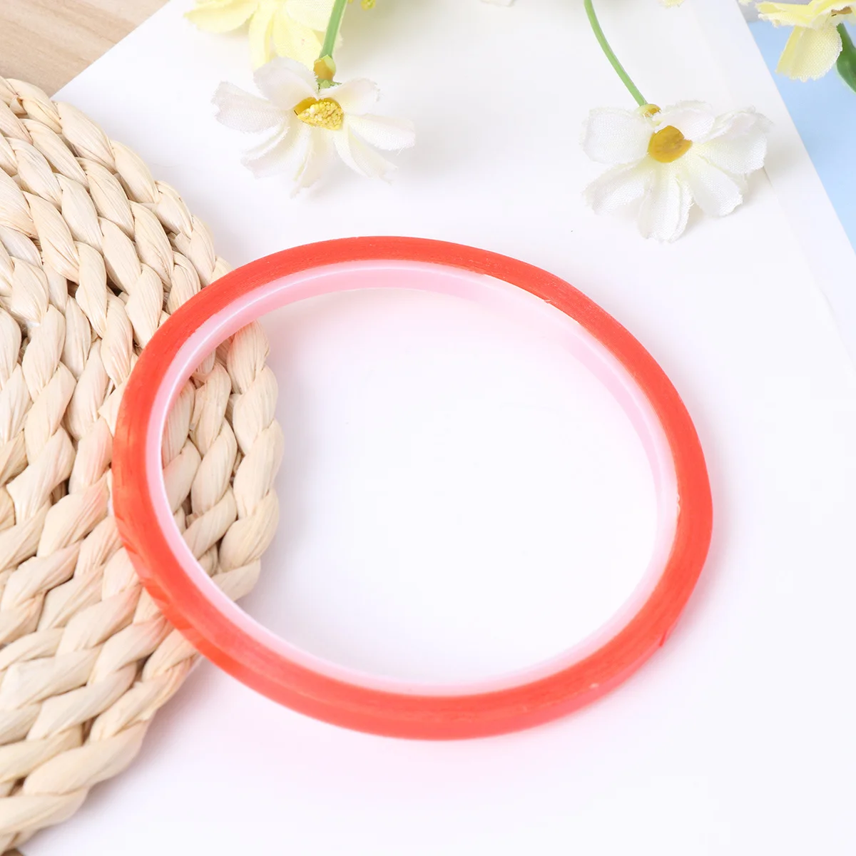 12 مللي متر X 5 متر شريط لاصق على الوجهين واضح الثقيلة شريط أكريليك مقاوم للماء لإصلاح شاشة الهاتف المحمول ملصق على الوجهين