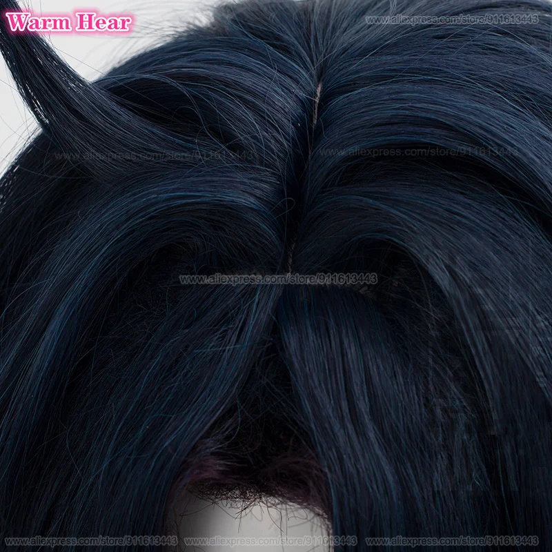 100cm Long Blade Cosplay Wig Anime Dark Blue Brown Red 2024 Cosplay Wigs Heat Resistant Synthetic Party Woman Wigs + A Wig Cap