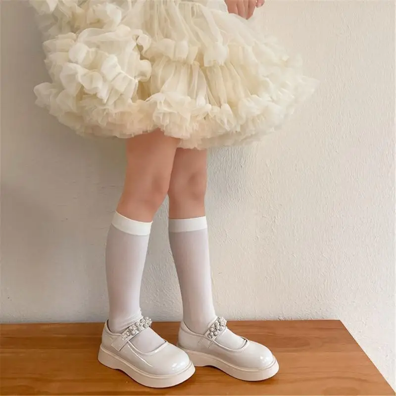CORB Summer Spring Elastic Soft Socks Girl Fashion Knee High Socks Princess Accessory