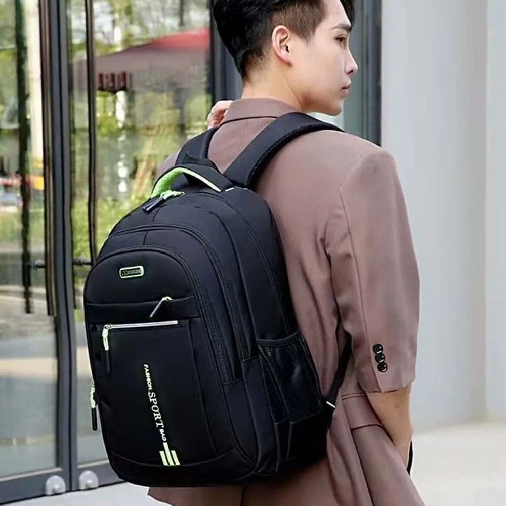 Oxford Cloth Students Daypack Scratch Prevention Anti-splash Water Large Capacity School Bag Polyester Fixed Webbing