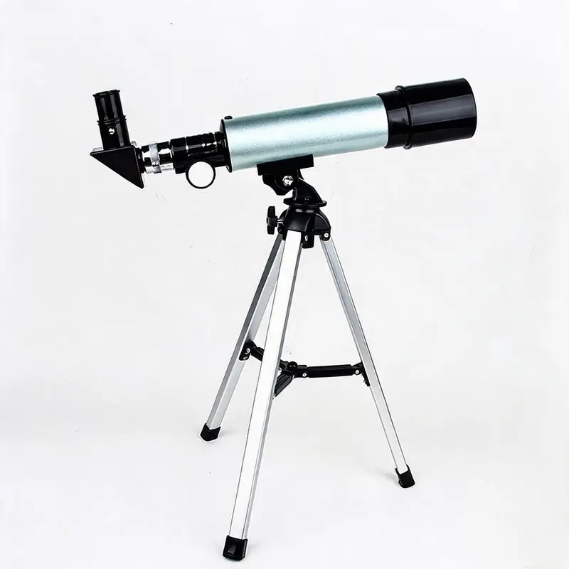 Professional Portable 50360 Astronomical Refraction Monocular Metal Telescope for Outdoor Lunar Stargazing