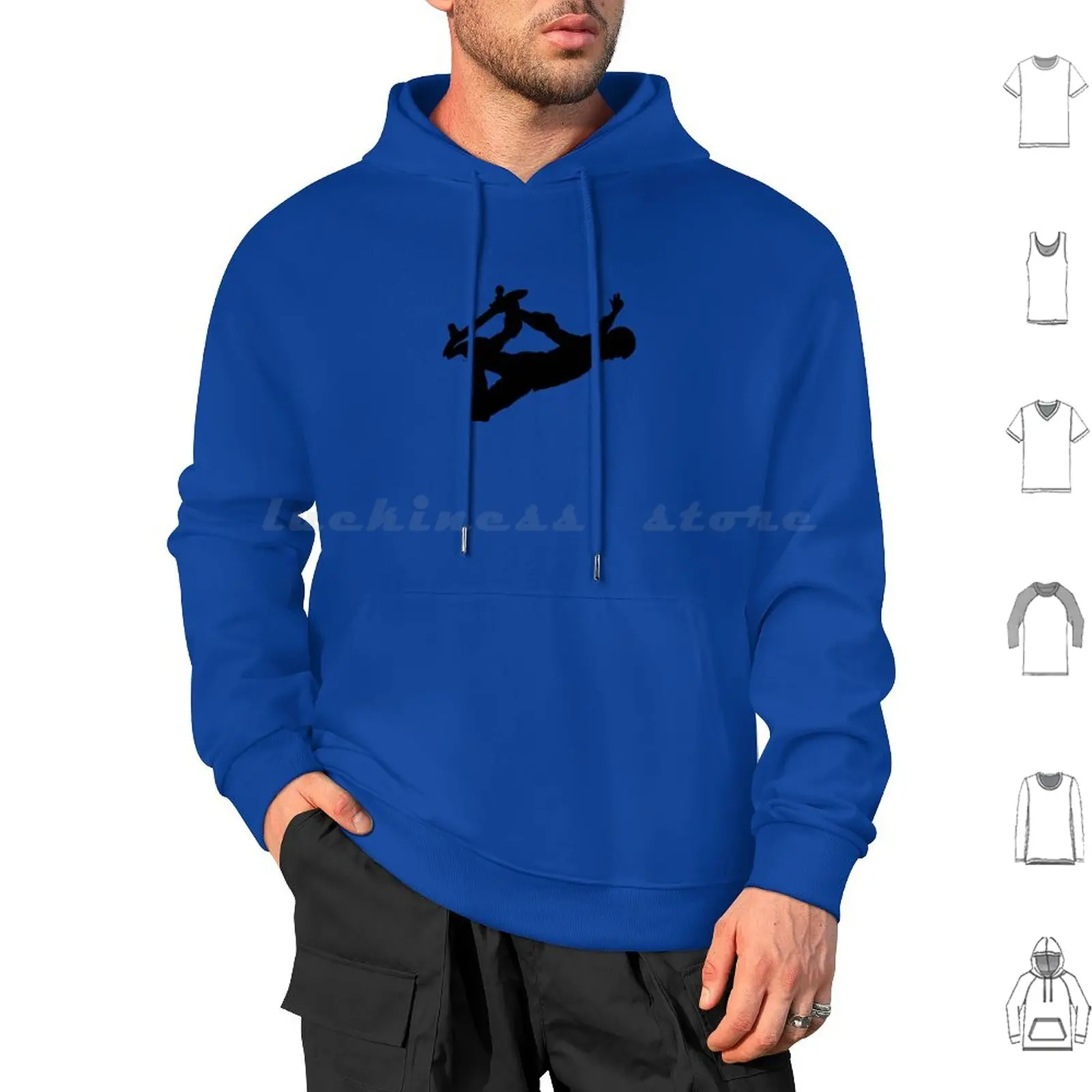 Skater ( Black ) Hoodies Long Sleeve