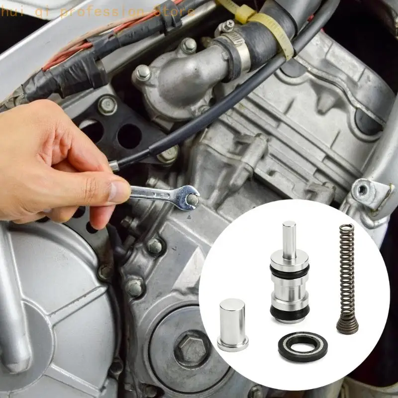 Motorrad-Vorderradbremsen-Reparatur-Umbausatz mit 4-teiligen internen Serviceteilen, Gummi- und Metallkomponentenmischung und – Detail 5