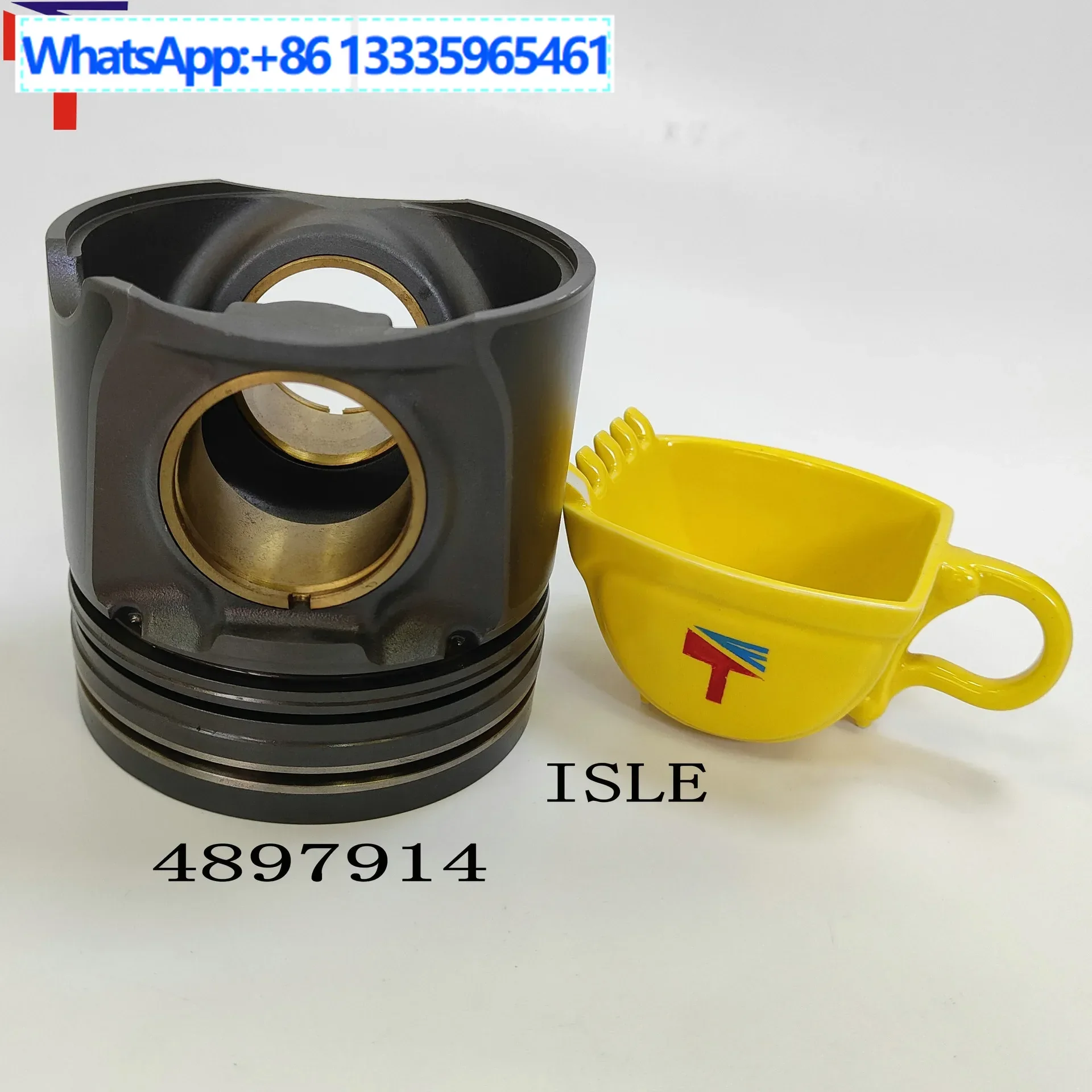 Поршень 4897914 для деталей двигателя Cummins ISLE L375 QSL9