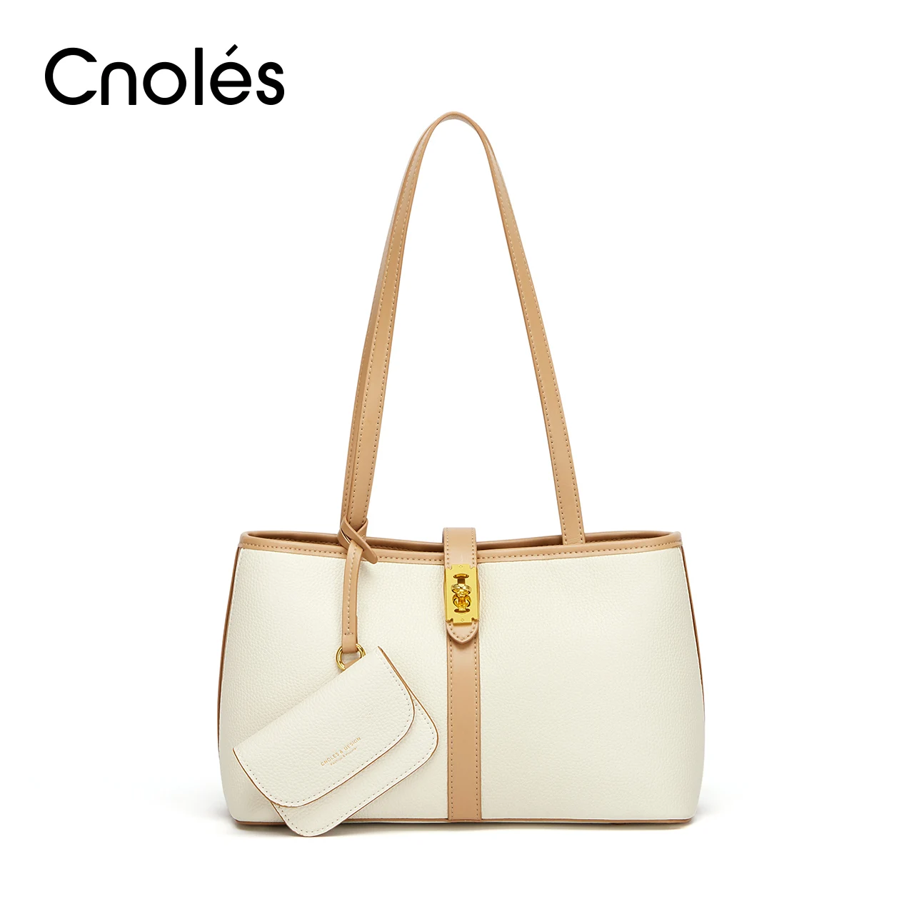 Cnoles Fashion Tote Bag for Women 2022 Elegant Shoulder Bag Handbag Ladies Crossbody Messenger Bag