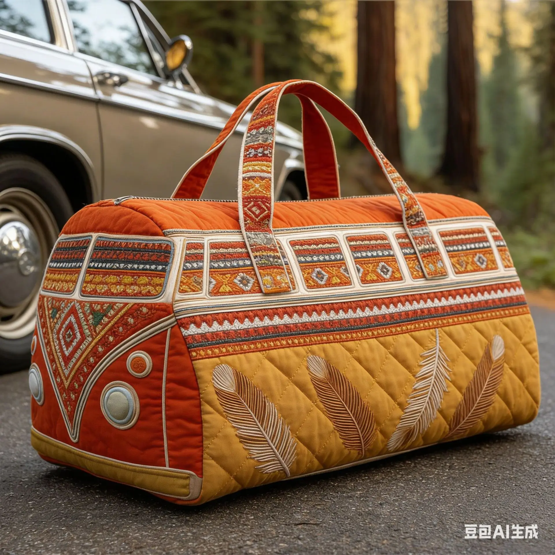 

3D Printed Quilted Bags daily Personalized Gifts Custom Bags fashion Handbag Tote Bag Training Travel Bag Beach Hiking Camping