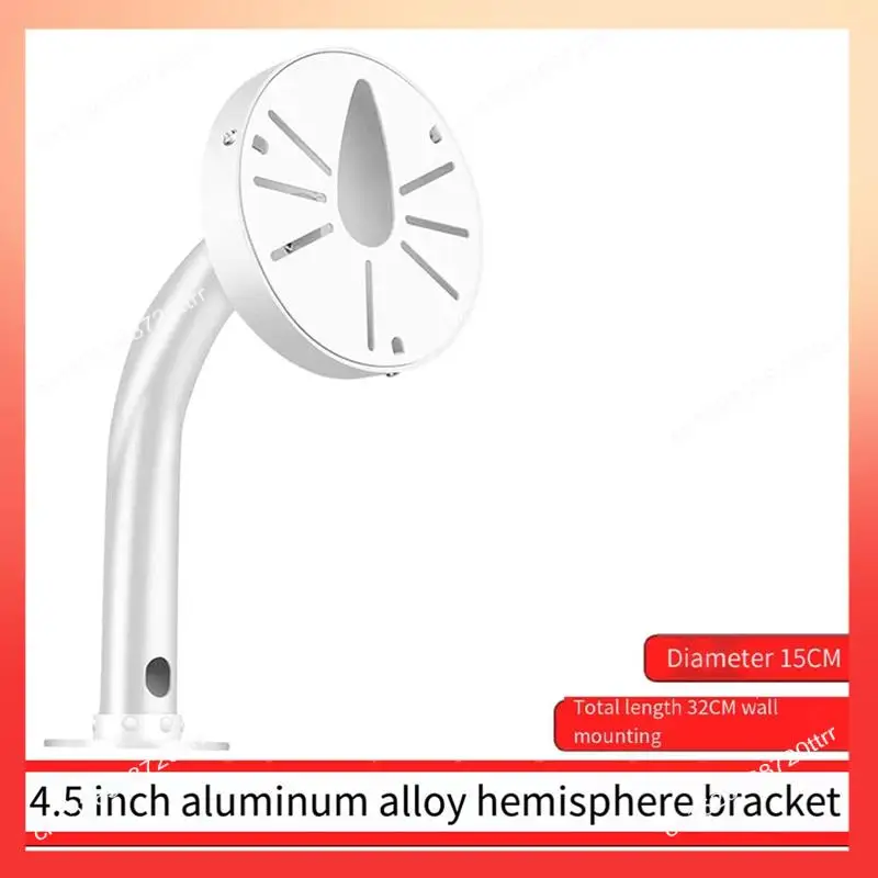 

ABNR L-Shaped Universal Pendent Hemispherical Camera Bracket Dome Camera Ceiling Mount Aluminum Alloy Mount Bracket