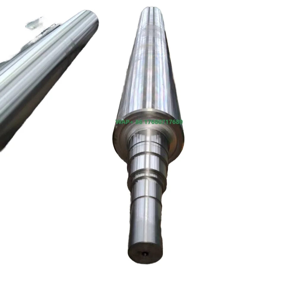 Heavy Duty Industrial Shafts for Rolling Mills, Crushers Wind Turbine Custom Large Size Diameter 50-1000mm, Factory Direct  OEM.