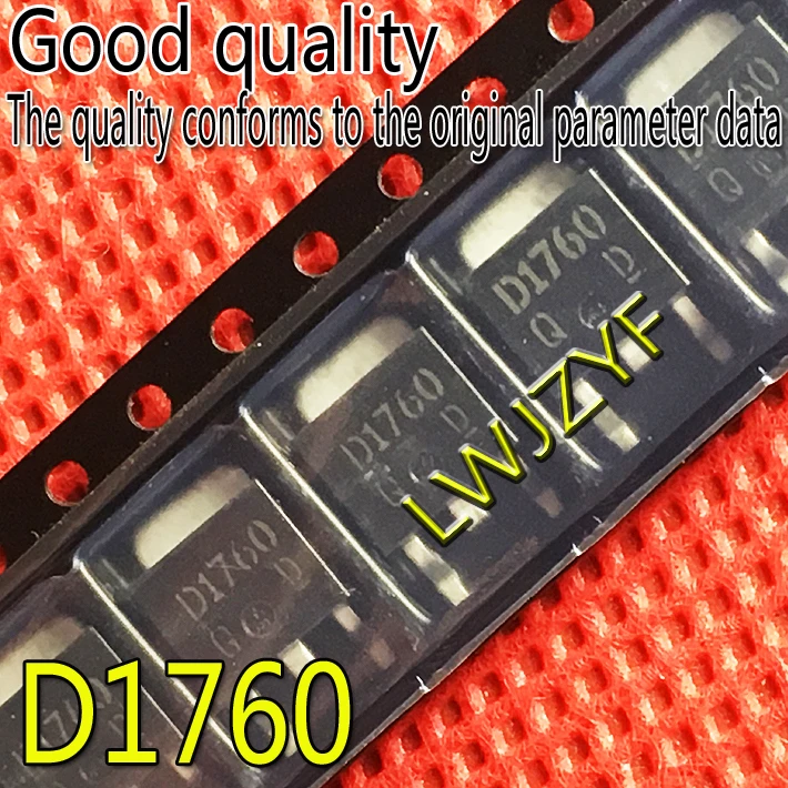 (10 шт.) новый оригинальный большой чип D1760 2SD1760 TO-252 MOS MOSFET Быстрая доставка