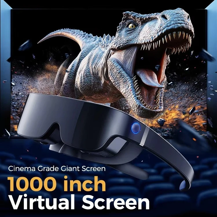 Headset Glasses Virtual Reality Headset 3D Movie Headset