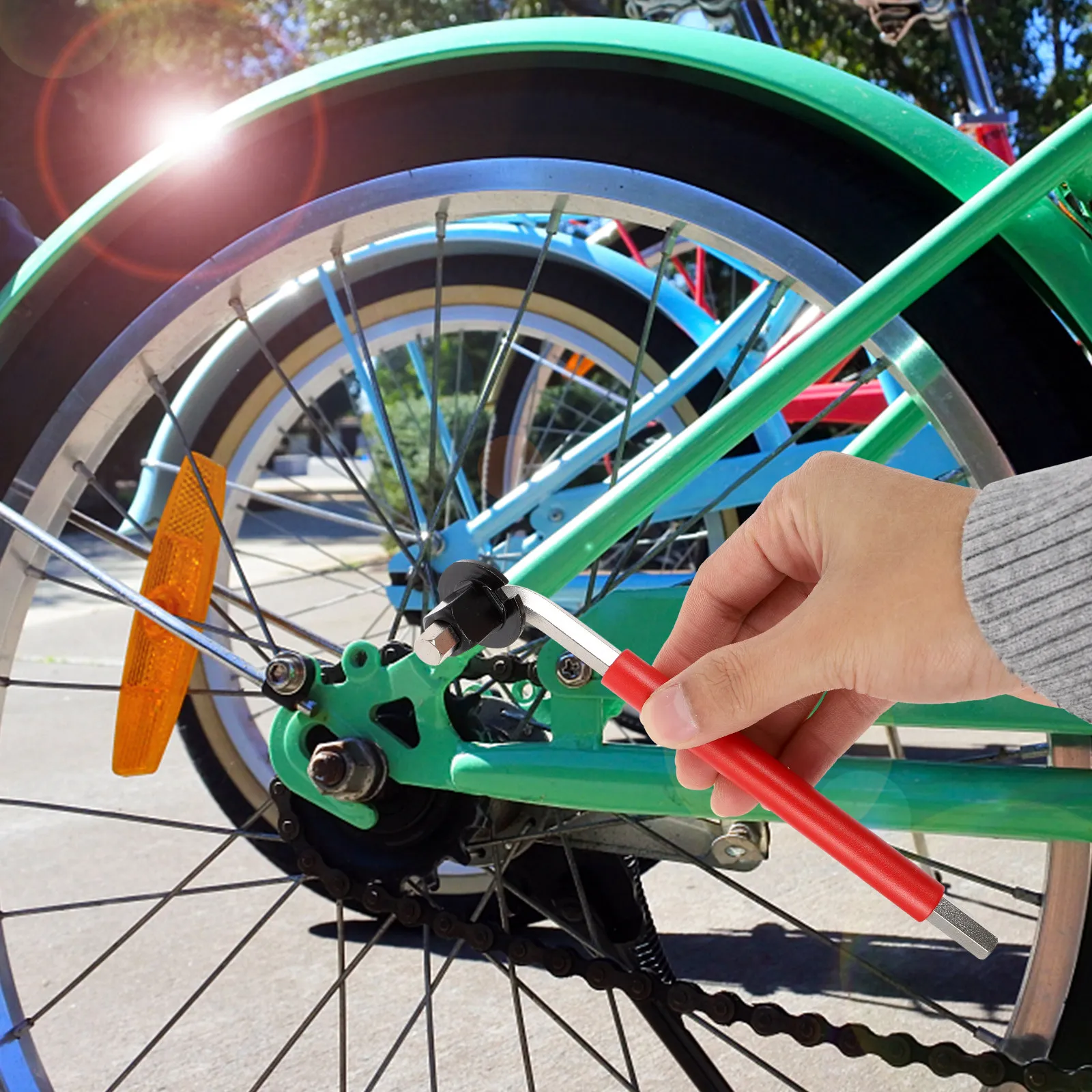 

1Set Professional Bicycle Repair Tool Kit for Mountain Road City Bike Maintenance Installation Adjustment Tuning Wrench Set Bike