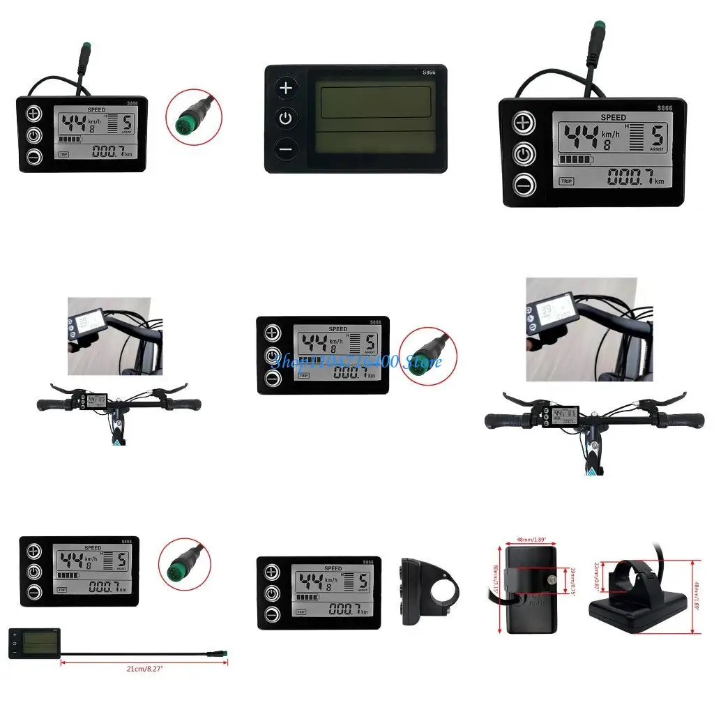 Y1GD Electric Electric Modification Modification Display S866 Controller Dashboard