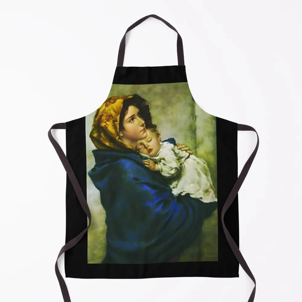 

Madonnina - Virgin Mary - Madonna of the Streets Apron Nursing Cooking Clothes man chef uniform Apron