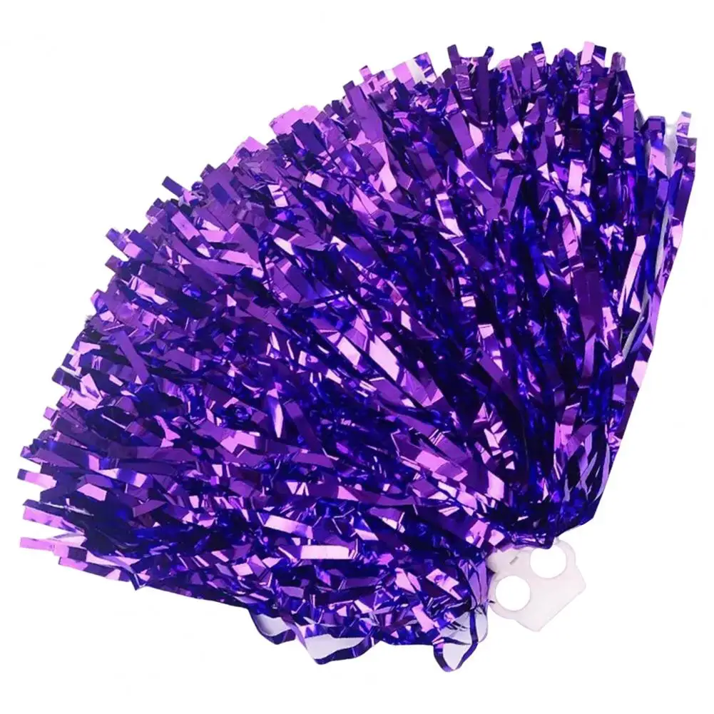 Universal Dance Pompoms Eco-friendly Cheerleading Flower Ball Fluffy Cheer 2 Holes Sports Meeting Dance Dance Twirling Ribbon