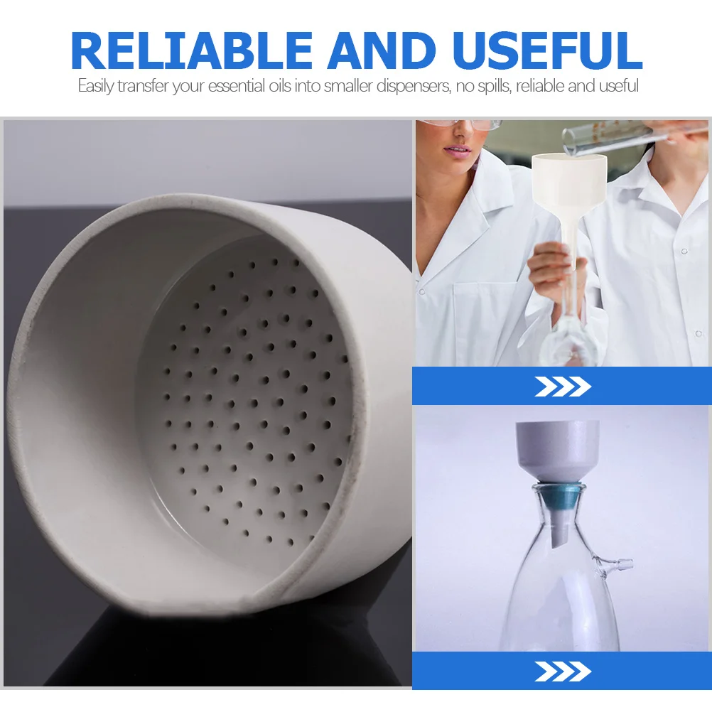 

Buchner Laboratory Filtration Funnel Durable for School Labs Scientific Experiments Chemical Filter Tool