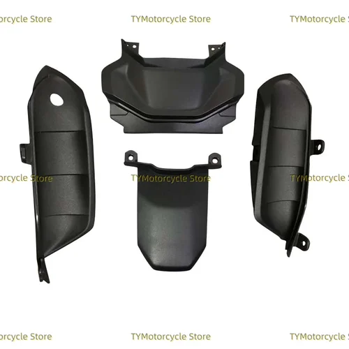 Imagen 2 del producto Piezas de motocicleta negras mate, kit de carenado trasero apto para YAMAHA MT07 MT-07 MT 07 FZ-07 FZ07 2012 2013 2014 2015 2016 2017