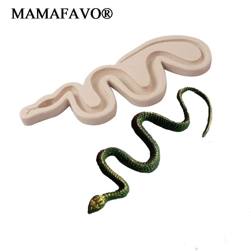 Spider Snake Shape Silicone Mold Kitchen Resin Baking Tool DIY Pastry Cake Fondant Mould Dessert Chocolate Lace Decoration M410