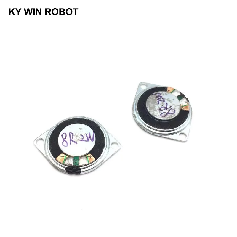 2pcs/lot New Ultra-thin speaker with ears 8 ohms 2 watt 2W 8R trumpet with ears Diameter 28MM 2.8CM thickness 5MM