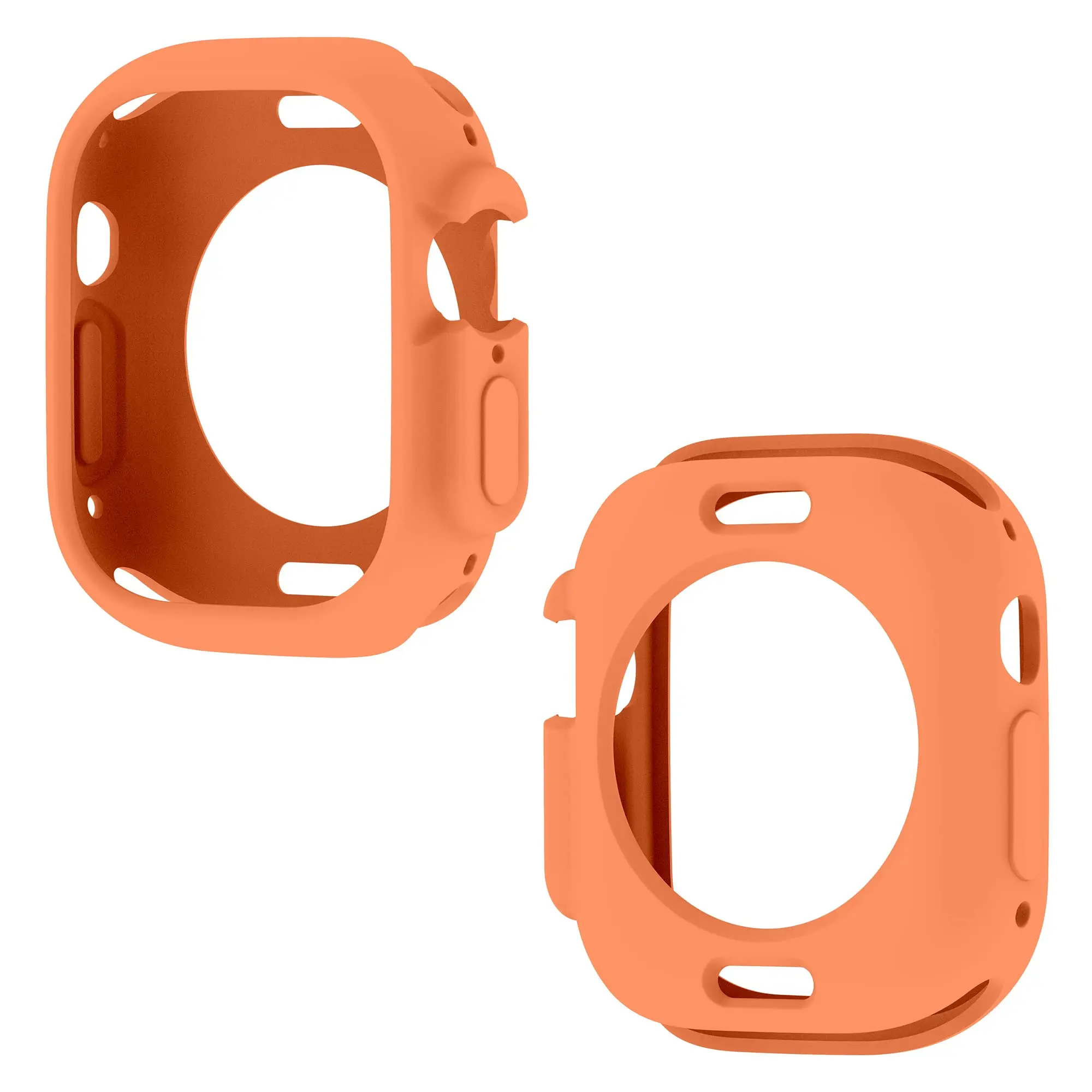 TPU Case for Apple Watch Ultra 49mm All-Round Shockproof Protective Soft Silicone Bumper Scratch-Resistant Protective case Cover