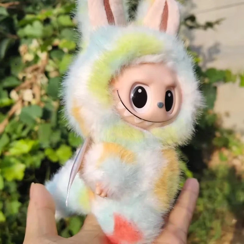 

For/Clothes Labubu Doll Angel Clothes Cute Wings With Tail Jumpsuit Vinyl Doll Clothes Accessories