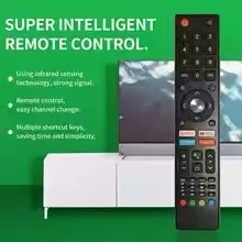 GCBLTV02ADBBT Remote Control Replaced Fit for CHIQ TV Remote Controller
