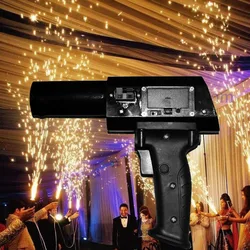 Party Wedding Indoor Ice Pyrotechnic Cold Pyro Machine Gun Fountain Firework HandHeld Fire Shooter Birthday Sparkler Stage Spark