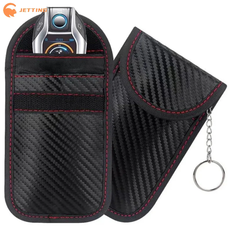 (New) 1Pcs Car Key Signal Shielding Box Faraday Cage Remote Control Package Keyless Rfid Shielding Package Car Accessories