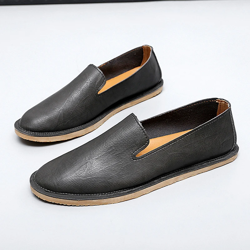 รองเท้าหนังแท้ผู้ชายทำด้วยมือ - Men Shoes Boss บทวิจารณ์และราคา