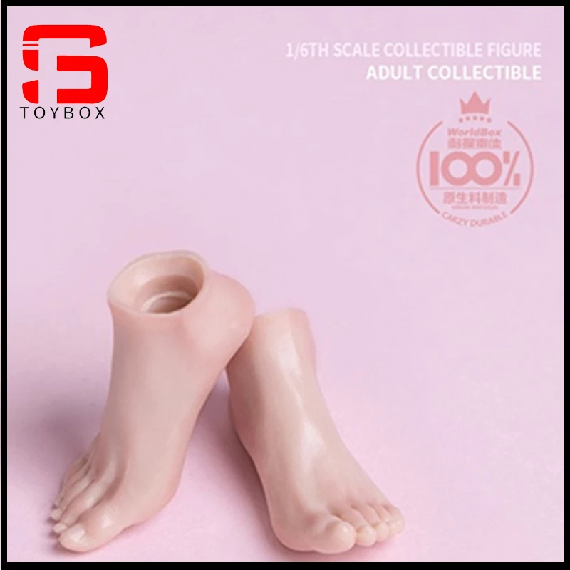 W magazynie Worldbox 1/6 Scale Female Soldier High Heels Foot Model Fit AT201 AT202 AT203 12-inch Action Figure Body Dolls