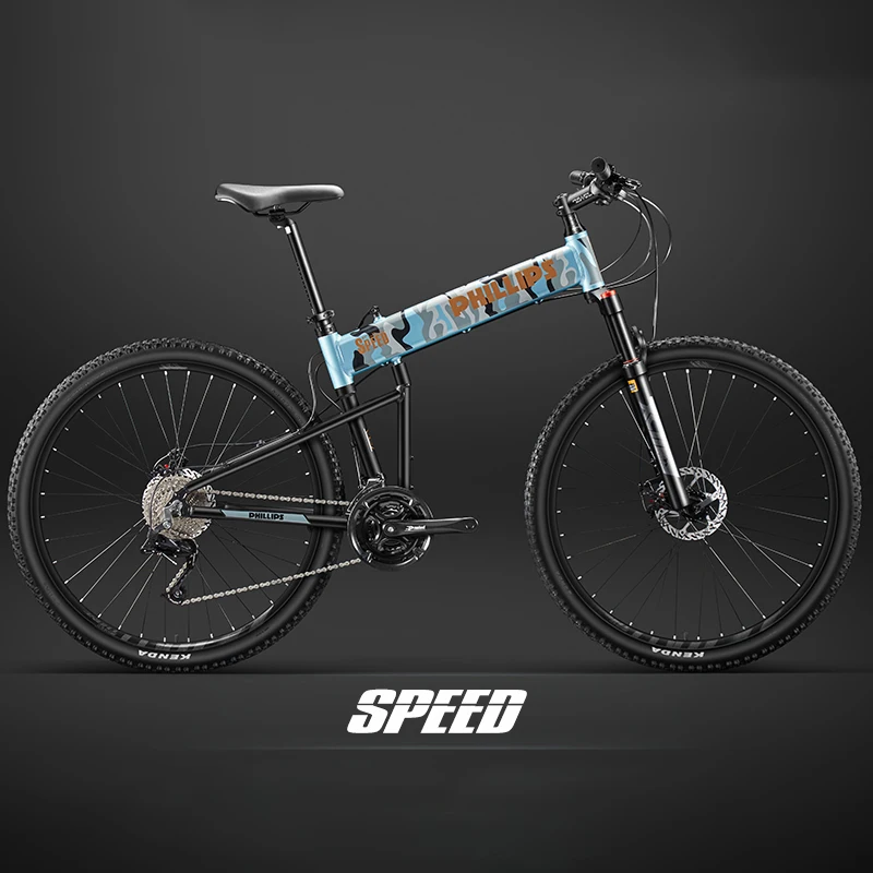 自転車本体 26 inch bicycle 26inch 27.5inch Folding Mountain Bike Axle Fold Racing Bicycle