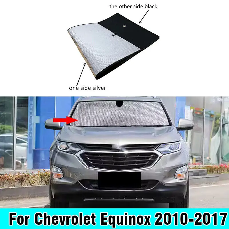 

Подходит для Chevrolet Equinox 2010-2017, солнцезащитный козырек на лобовое стекло, УФ-блок