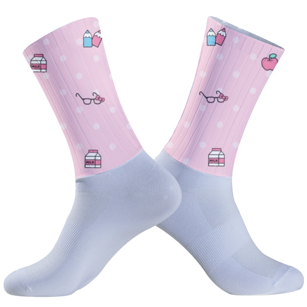 Chaussettes de sport coordonnantes pour le camping, la randonnée, la course à pied, le vélo, le cyclisme en plein air