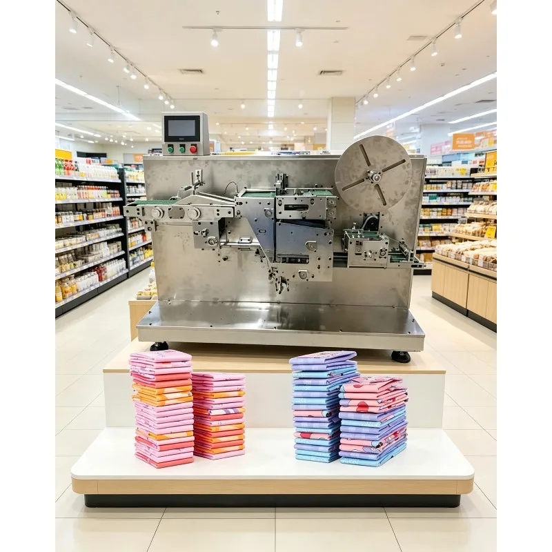 Sanitary napkin machine 5-30 PCS Women Sanitary Napkin Pads Full Automatic Machine Production Line for Manufacturing Factory