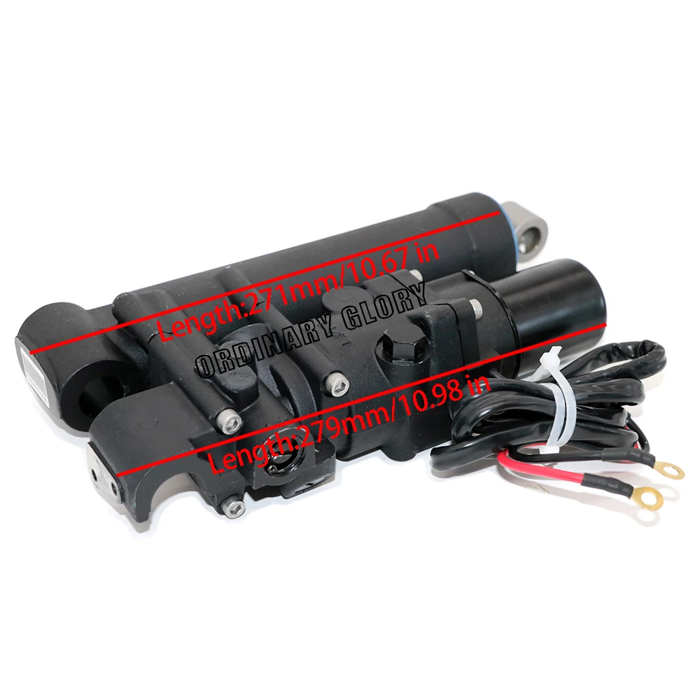 65W-43800 For Yamaha 2 stroke 25HP 30HP 40HP F25 F30HP 40HP Outboard Single Ram Power Tilt Trim Unit 65W-43800-02-4D