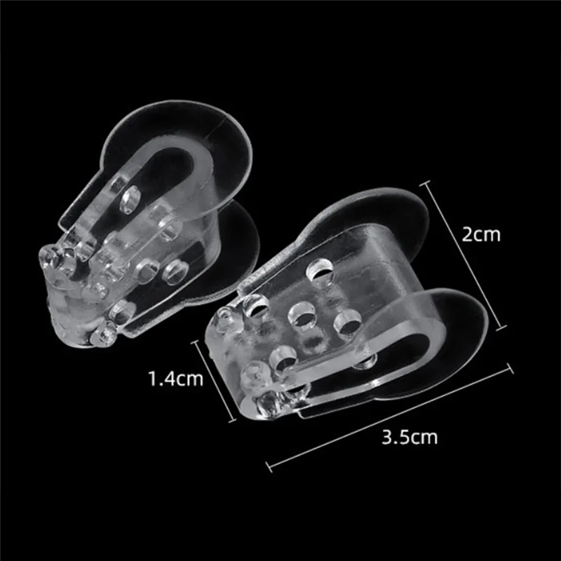 LITE-10er-Pack Zehenabstandshalter, Separatoren, Bunion Corrector Gel Orthesen für Bunion, überlappende Zehen, Hallux Valgus 3,5 x 2 cm