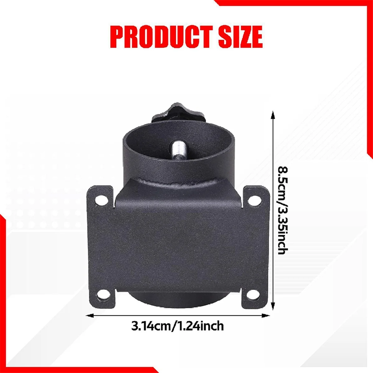 2025+ 2Pcs Patio Umbrella Holder Deck Umbrella Mount for Beach Deck Railing Garden