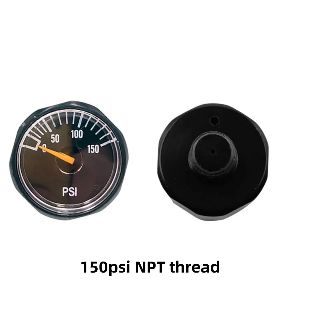 HPA Mini 1/8BSPP 1/8NPT Manometer Manometer Gasflasche Nachfüllregler Armaturen – Detail 11
