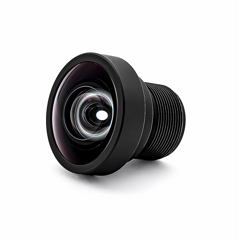 HD 8MP M12 Mount Lens 2.6mm No Distortion Aperture F2.4 Format 1/2.3" With 650nm Filter For Surveillance Security CCTV Cameras