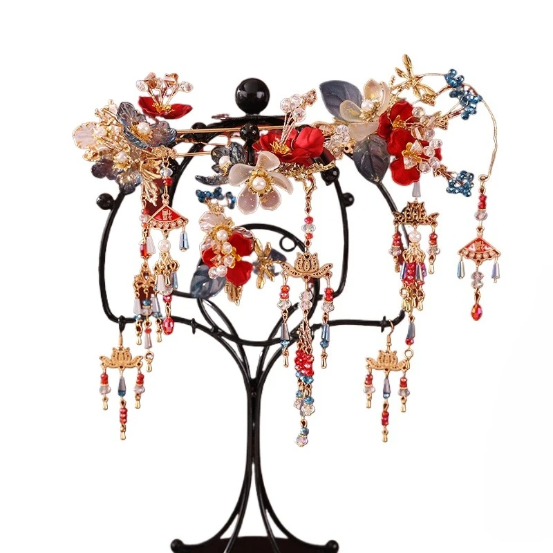 chinese-antique-hanfu-headgear-hairpin-fringed-hair-accessories-ancient-clothing-bride-come-here-headgear-antique-style