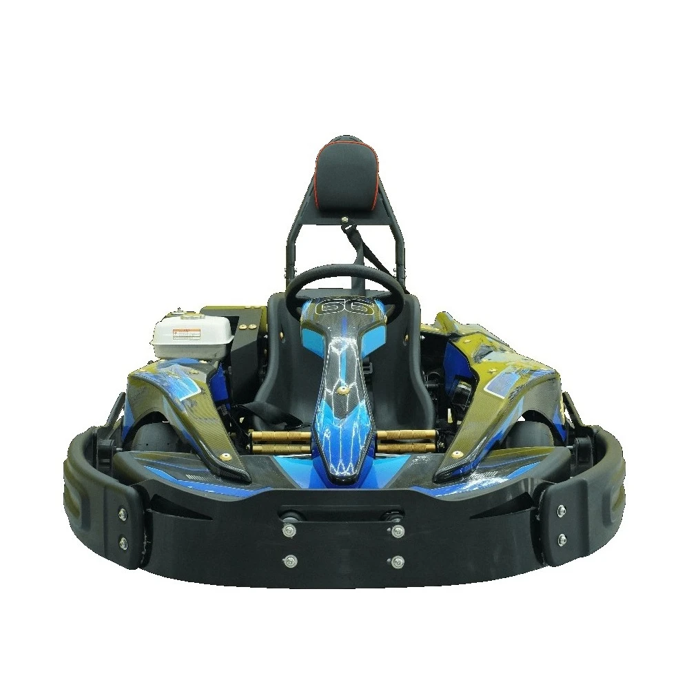 High-performance 4 Stroke 196cc Gas Engine Go Karts Adult Outdoor Racing 60KM/H Speed 5L/100KM Rental Kart 14+