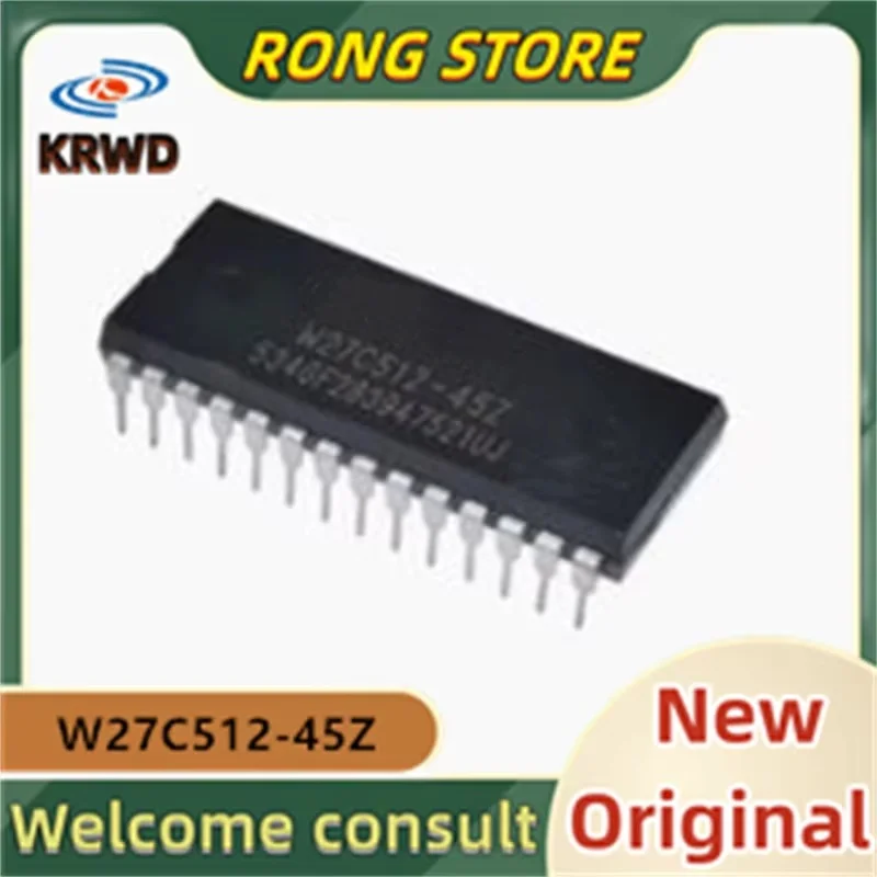 (5PCS)   W27C512-45Z  New and Original Chip IC W27C512-45Z W27C512-45 W27C512