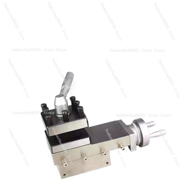 

Mini Lathe Tool Post Compound Slide Assembly Quick Change 4 Position Tool Holder Lathe Parts