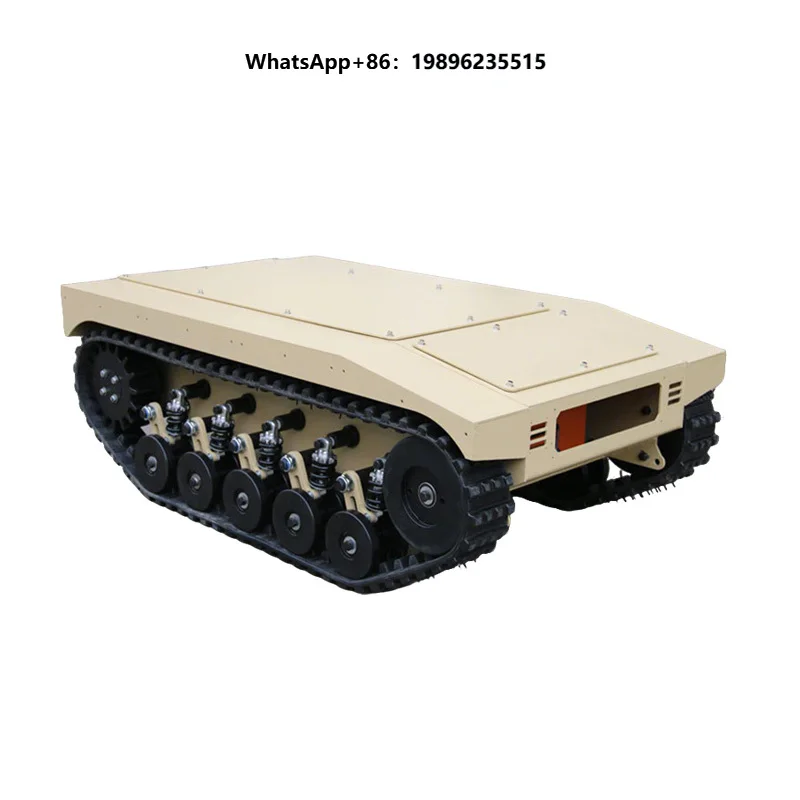 Electric Remote-control Crawler Chassis Crawler Chassis Traveling Assembly Easily Cope with Complex Working Conditions