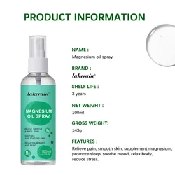 1 Piece Student New Magnesium Oil Spray Is A Hot Skin Care Body Spray