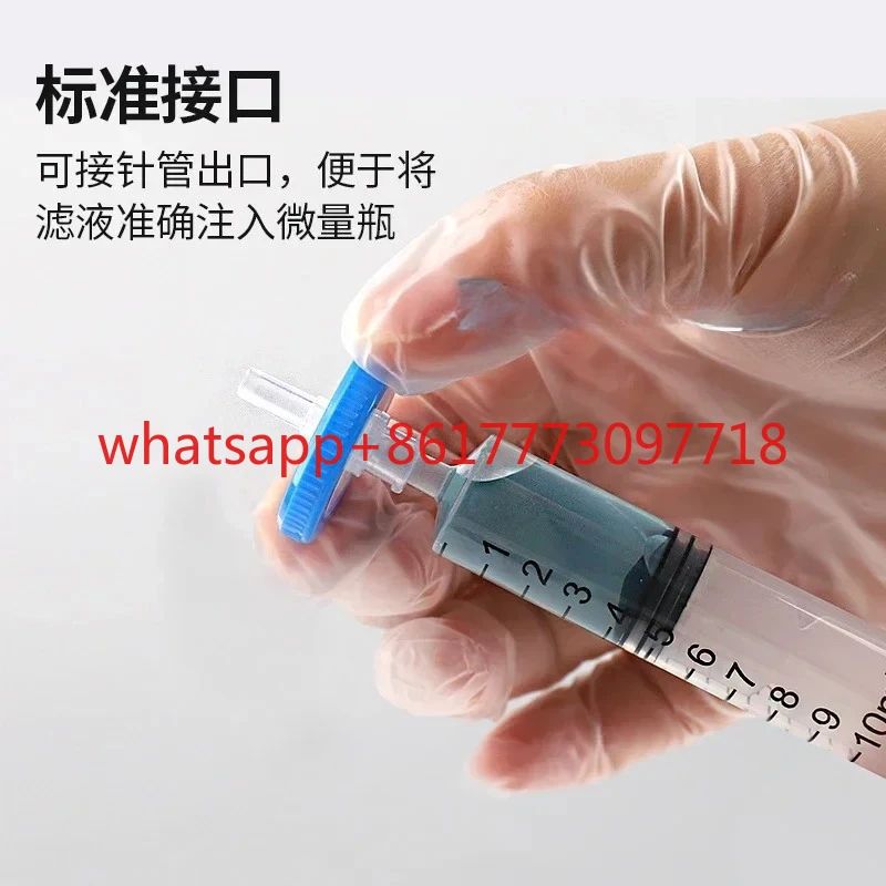 使い捨てフィルターヘッド、フィルターヘッド、ナイロン有機水システム、13mm25mm、0.22um、0.45um