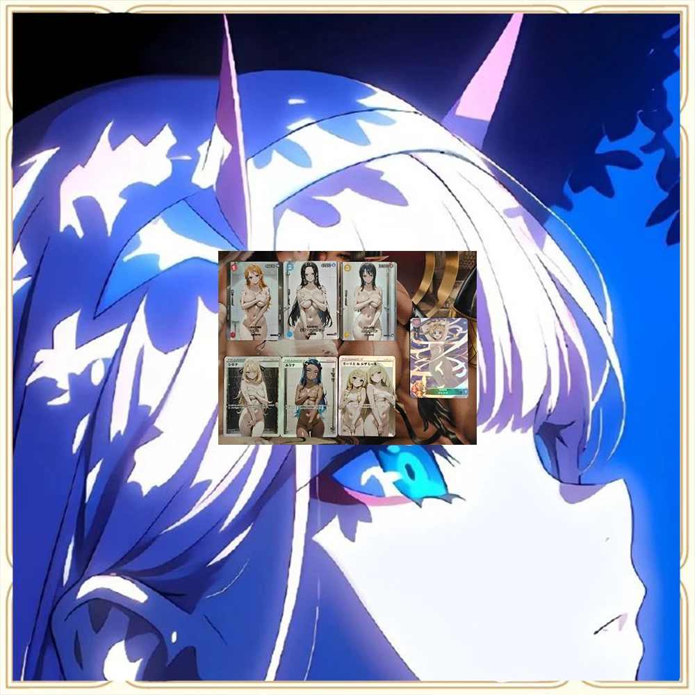 Japanese Anime Goddess Story DIY ACG Igawa Asagi Igawa Sakura Rem Advanced Sparkling Collectible Card Christmas Birthday Gift