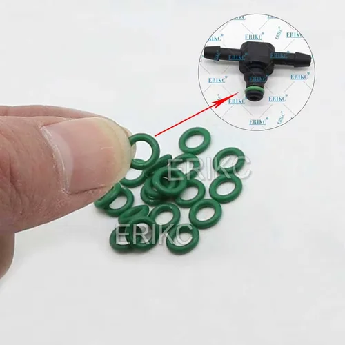 Imagen 2 del producto 100PCS E 1023505   Junta tórica de sello de inyector de combustible, tubo conector de aceite de retorno para inyección piezoeléctrica Bosch 0445 115 116 117